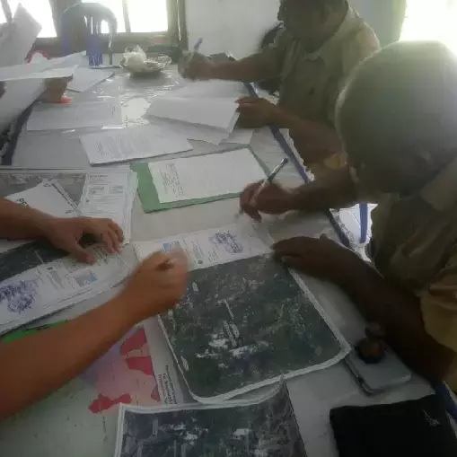 Tanda tangan berita acara kesepakatan di Kabupaten. Nagekeo